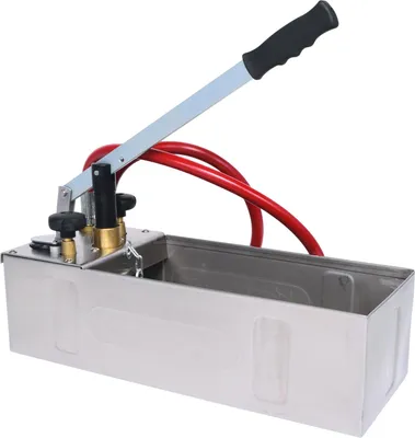 Immagine prodotto di KS Tools Pompa di prova pressione in acciaio inox, 12 litri, 902.2004