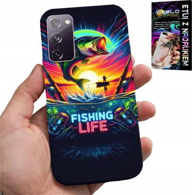 Obrázek produktu pro Pouzdro Pro Samsung Galaxy S20 Lite - Rybářské Vzory Rybaření Rybářské Záda