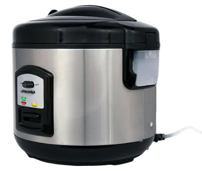 Reiskocher 1,5 L, Edelstahl, 1000 W, Warmhaltefunktion