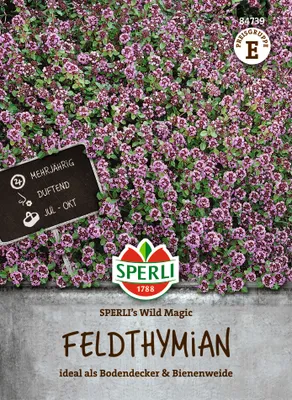 Produktbild von SPERLI Feldthymiansamen Wild Magic Thymus serpyllum 50 Pflanzen