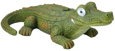 Obrázok produktu pre SOLÁRNA LAMPY – ZÁHRADNÁ DEKORÁCIA KROKODÍL 52 x 32 x 17,5 cm