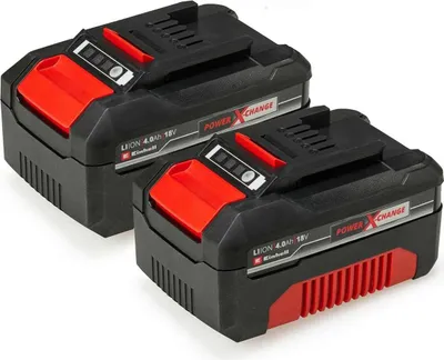 Produktbild von Einhell Akku PXC-Twinpack 4,0 Ah (Li-Ion, 18V, 2x 4,0 Ah 18 V Power X-Change