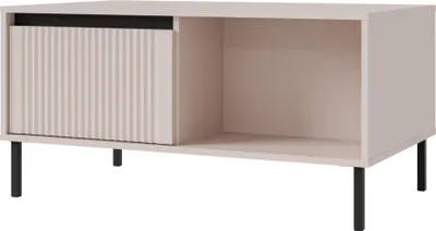 Produktbild von Selsey Osaka - Couchtisch mit 2 Schubladen, Sandbeige, 100 cm