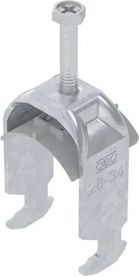 Produktbild von OBO BS-H1-K-34 FT Bügelschelle 2056 28-34mm tauchfeuerverzinkt 1186229