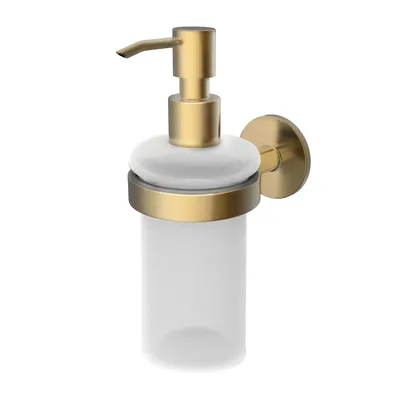 Produktbild von Lenz JUNA Seifenspender zur Wandmontage - Gold- kleben oder bohren - 4108341