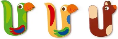 Zdjęcie produktu dla Drewniana litera U
