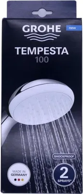 Produktbild von Grohe Tempesta 100 Handbrause 2 Strahlarten