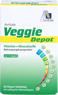 Produktbild von Veggie Depot Vitamine + Mineralstoffe, 60 St TAB