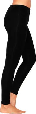 Produktbild von Damen lange Leggings Leggins lang Baumwolle Hose Röre Herren Wäsche SCHWARZ XXL