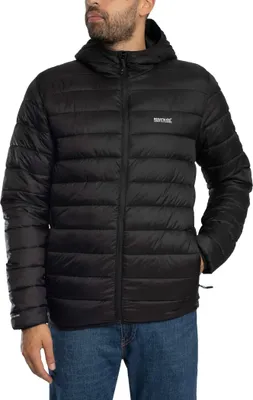 Produktbild von Regatta Gefütterte Marizion-Jacke mit Kapuze, Schwarz 3XL