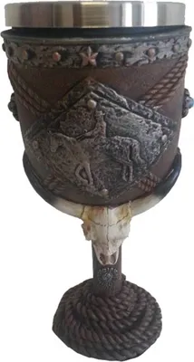 Produktbild von Western Kelch mit Reiter