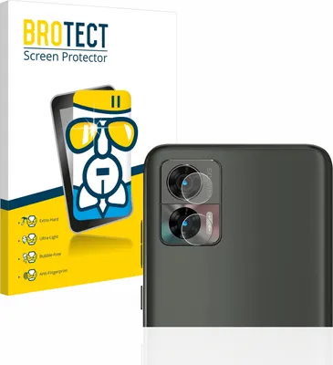 Produktbild von BROTECT Schutzglas für Motorola Edge 30 Neo (NUR Kameraschutz) Schutzfolie Panzer Folie Glas Display Schutz klar