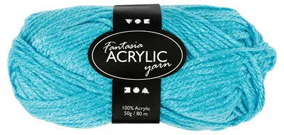 Obrázok produktu pre Creativ Company 421780, Tyrkysová, Akrylový, 80 m, 40 °C, 50 g