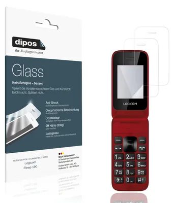 Image de 2x Protection ecrán pour Logicom Fleep 190 Verre souple Film Protecteur 9H dipos
