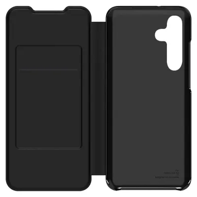 Produktbild von Samsung Wallet Flip Case for Galaxy A55 5G – Black – Card Slot – Slim Protection