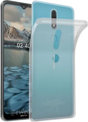 Immagine prodotto di Cadorabo cover per Nokia 2.4 cover protettiva in TPU naturale custodia in silicone cover case