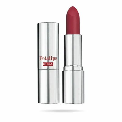 Image de Rouge à lèvres crème mat sans parabènes Petalips 016 Red Rose 3,5 g