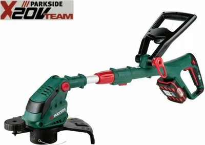 Produktbild von PARKSIDE Akku-Rasentrimmer PRTA 20-Li, mit Akku + Ladegerät, X 20 V Team