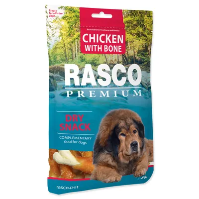 Obrázok produktu pre Delikatesné kosti obalené kuracím mäsom 80 g