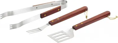 Produktbild von Hochwertiges Grillbesteck, 3-teilig