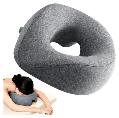 Produktbild von Ergonomisches Massage-Gesichtskissen, rutschfest, abnehmbarer Bezug, für Schlaf und Entspannung, ideal für Seitenschläfer, Zuhause und Büro