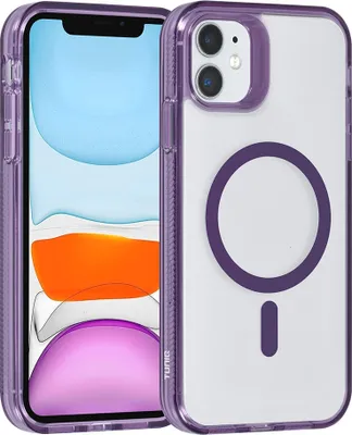 Immagine prodotto di TUNIQ iPhone 11 Custodia cover posteriore - Silicone Magsafe - Viola