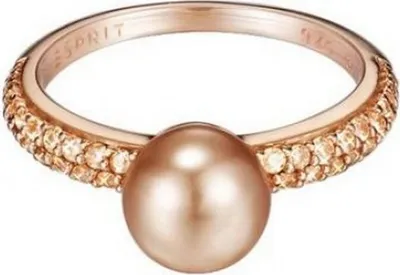 Produktbild von Esprit Damen Ring Silber Rosé Zirkonia ESRG92379A1, Ringgröße:53 (16.8 mm Ø)