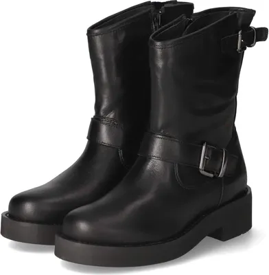 Produktbild von Apple of Eden Damen Stiefeletten KANSAS 1 Schwarz Glattleder Größe: 39
