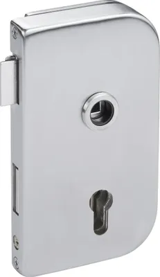 Immagine prodotto di Serratura per porta in vetro 6033 PZ L-Roma VA ma PZ DIN sinistra HERMAT
