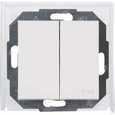 Produktbild von KOPP Serienschalter Athenis, IP44, reinweiß