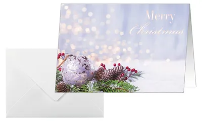 Produktbild von sigel Weihnachtskarte "Charmful Christmas" A6 quer (A5)