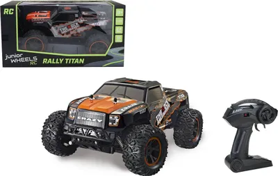 Produktbild von RC-Rallye-Truck 1:10, Orange, Gummireifen, 12 km/h