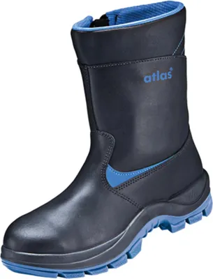 Produktbild von Atlas Sicherheitswinterstiefel Anatomic Bau 800 XP S3 SRC DGUV Gr.47 schwarz