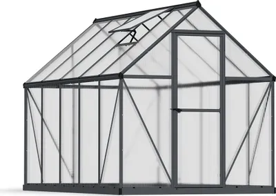 Produktbild von Palram - Canopia Aluminium Gewächshaus Mythos 610 Grau 306x185x208 cm