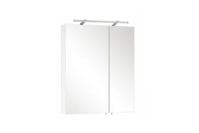 Produktbild von Schildmeyer 125095 Spiegelschrank, 60 x 75 x 16 cm, weiß Glanz