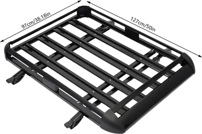 Obrázok produktu pre Strešný nosič, vysoká nosnosť 68 kg, aerodynamický dizajn, čierny