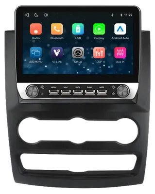 Image de Autoradio de 10,1 pouces pour Mercedes Benz Sprinter et VW Crafter (modèles de 2009 à 2016), avec double bouton rotatif, CarPlay et Android Auto sans fil, Bluetooth et système Linux
