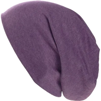 Produktbild von Leichte Beanie Mütze in 15 Farben, Einheitsgröße (56-61 cm), Länge 30 cm, 2-lagig, dehnbar