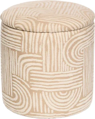 Produktbild von "MISOU Pouf Teddy Chair Teddy Pouf Round Ottoman Side Table Bouclé Fabric White 37x40cm" -> MISOU Poef Teddy Stuhl Teddy Poef Rund Hocker Beistelltisch Bouclé Stoff Weiß 37x40cm