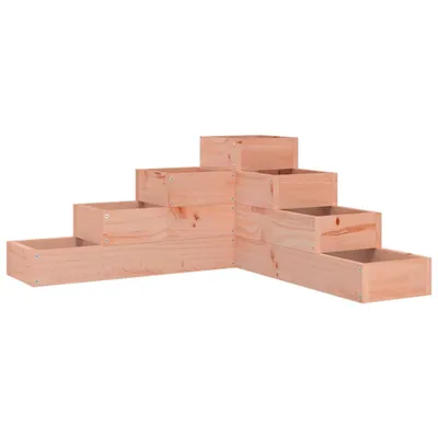 Produktbild von Pflanzentreppe 4 Stufen 80,5x79x36 cm Massivholz Douglasie