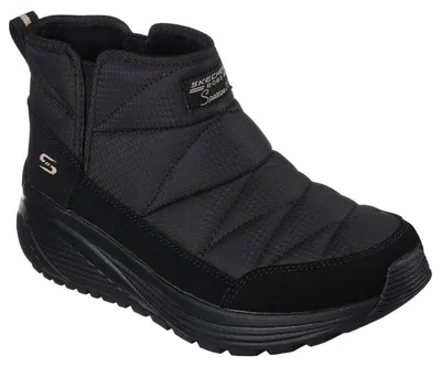 Produktbild von Skechers Damen Winterstiefel BOBS Sparrow 2.0 Puffiez Slip-On Memory Foam 38.5 EU Schwarz