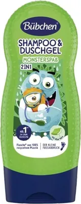 Produktbild von Bübchen Kinder Shampoo und Duschgel 2 in 1 Monsterspaß 230ml