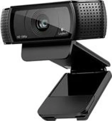 Image de Webcam Logitech HD Pro C920 - 1920 x 1080 pixels - Full HD - 720p - 1080p - H.264 - USB 2.0 - Noir