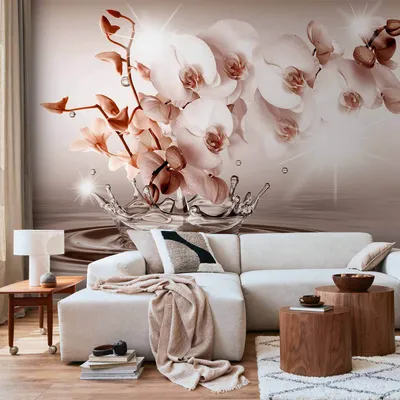 Produktbild von Vlies Fototapete - Touch of Tenderness 300x210 cm Blumen b-C-0081-a-b