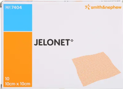 Produktbild von JELONET Paraffingaze steril 10 x 10 cm, 10 St. Wundgaze