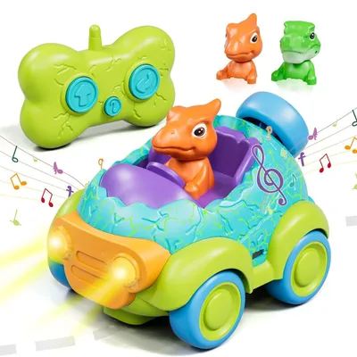 Produktbild von Ferngesteuertes Dinosaurier Auto - Ab 2 Jahren - USB-Akku - Fernbedienung