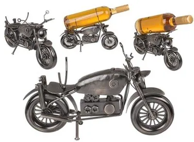 Produktbild von Metallischer Flaschenhalter für Motorräder - 30 x 17,5 cm