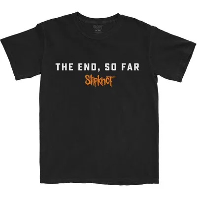 Produktbild von Slipknot The End, So Far Album Cover Back Print Black 2XL T-Shirt