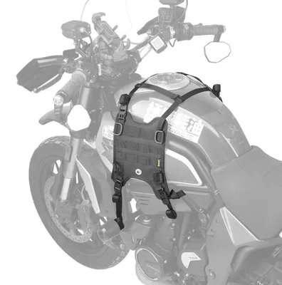 Image de Système de support pour réservoir/selle de moto, base de montage pour sac de réservoir, sac à dos de réservoir, sac de selle, sac de siège, support pour talkie-walkie, accessoires pour moto, base pour réservoir