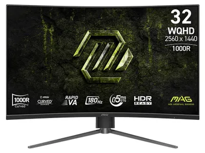 Immagine prodotto di MSI MAG 325CQPF E18 Monitor PC 80 cm (31.5") 2560 x 1440 Pixel Wide Quad HD Nero